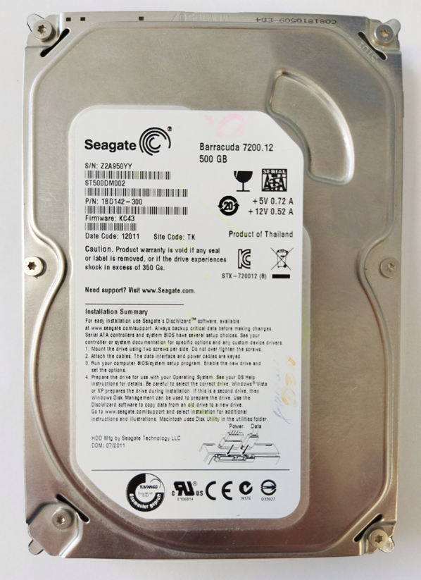 Жесткий диск Seagate