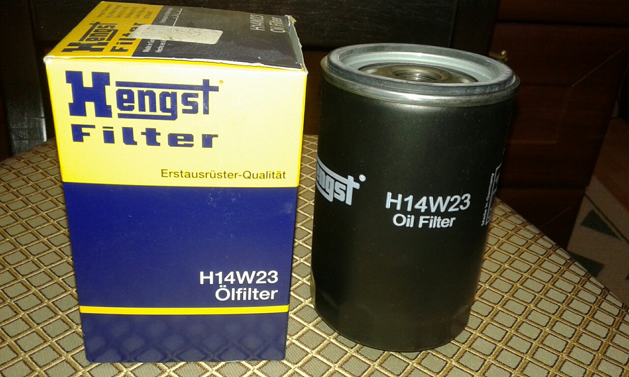 Фильтр масляный Hengst filter H14W23 ( Германия )